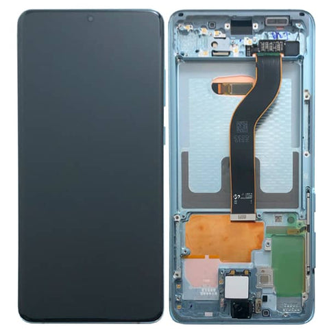 Samsung S20 G980 -S20 5G G981  LCD Screen Service Pack Blue