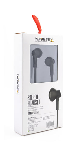 Yindu Original Wired Earphone Earbuds / Headphone 3.5MM
