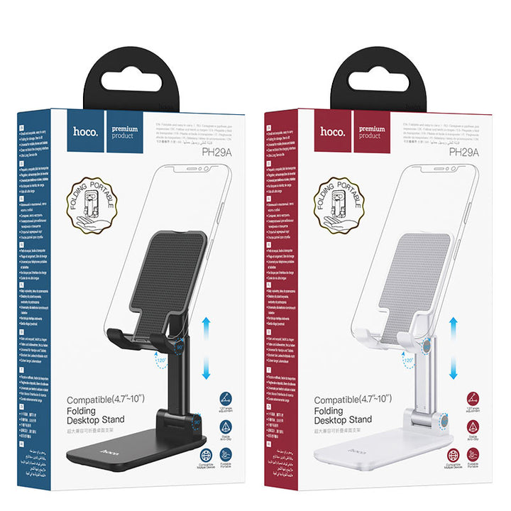 Hoco Tabletop holder PH29A Carry folding Phone Stand Bracket Adjustable Height