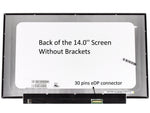 N140HCA-EAC 14" 30 PIN IPS LED LCD Laptop Screen FHD Display New NO-BRACKETS
