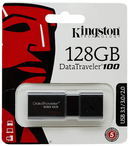 Kingston Data Traveler 128 GB USB Memory Stick