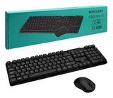 FULL SIZE WIRELESS KEYBOARD WITH MOUSE T-808