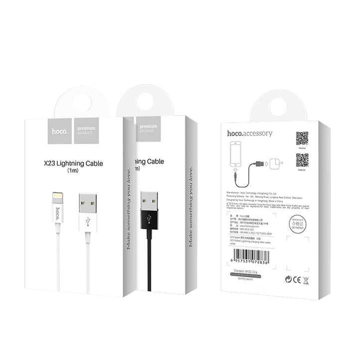 Hoco Data Cable X23 Skilled charging data cable for iPhone