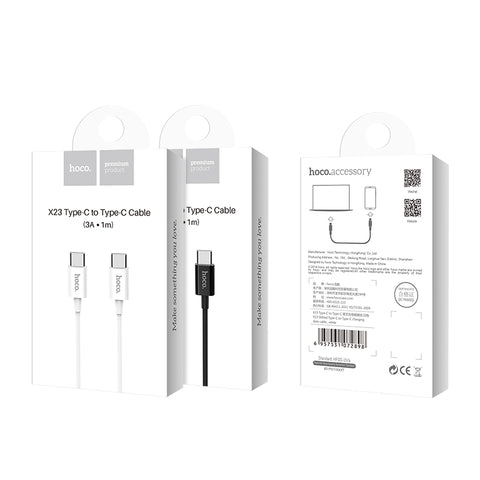 Hoco Data Cable X23 Skilled charging data cable for Type C-C