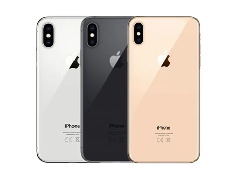iPhone Xs Max Back glass with big camera hole Oem